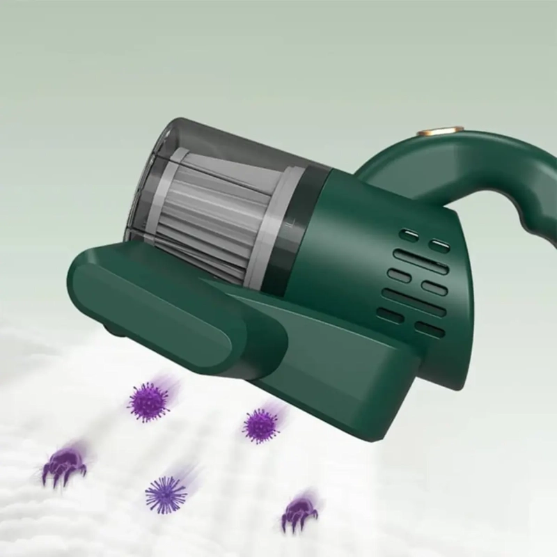 ASPIRADORA MANO INALAMBRICA PORTATIL ANTI ACAROS LUZ UV K12 - 4