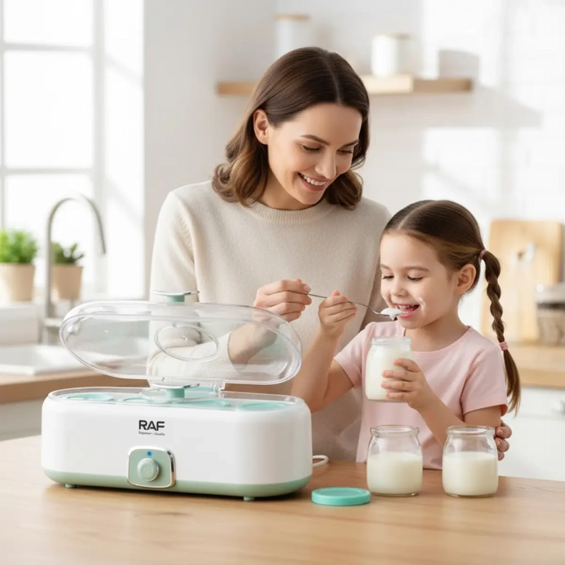 MAQUINA PARA HACER YOGURT CASERO + 4 ENVASES 20W R.14405 - 6