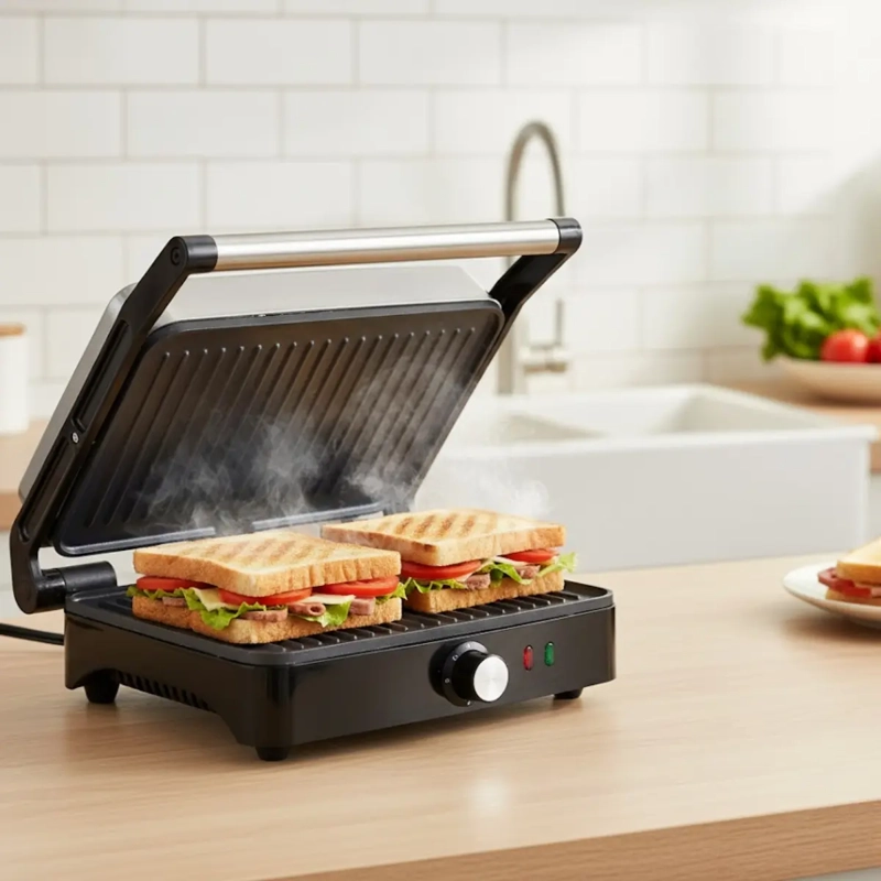 MINI PARRILLERA TOSTADOR GRILL ELECTRICA 2000W R.2682 - 6