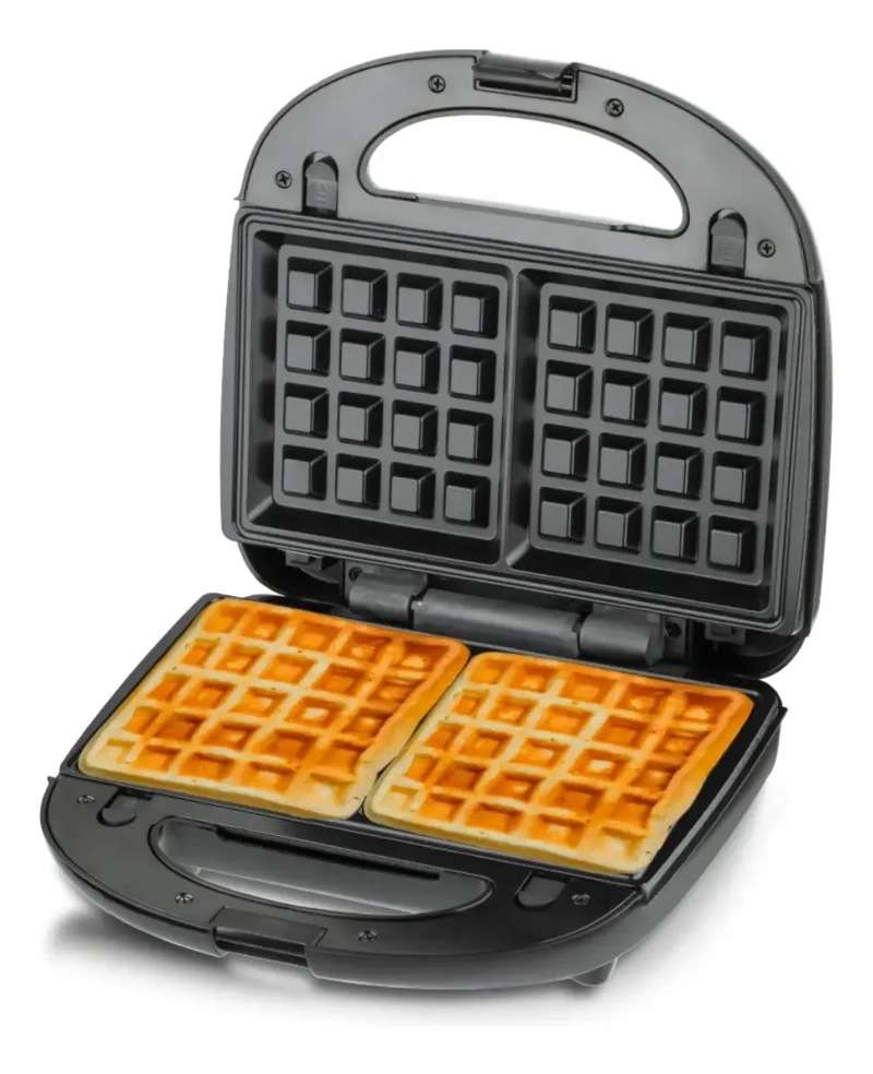 TOSTADOR DE PAN SANDWICHERA 4 EN 1 ANTIHADERENTE 750W - 4
