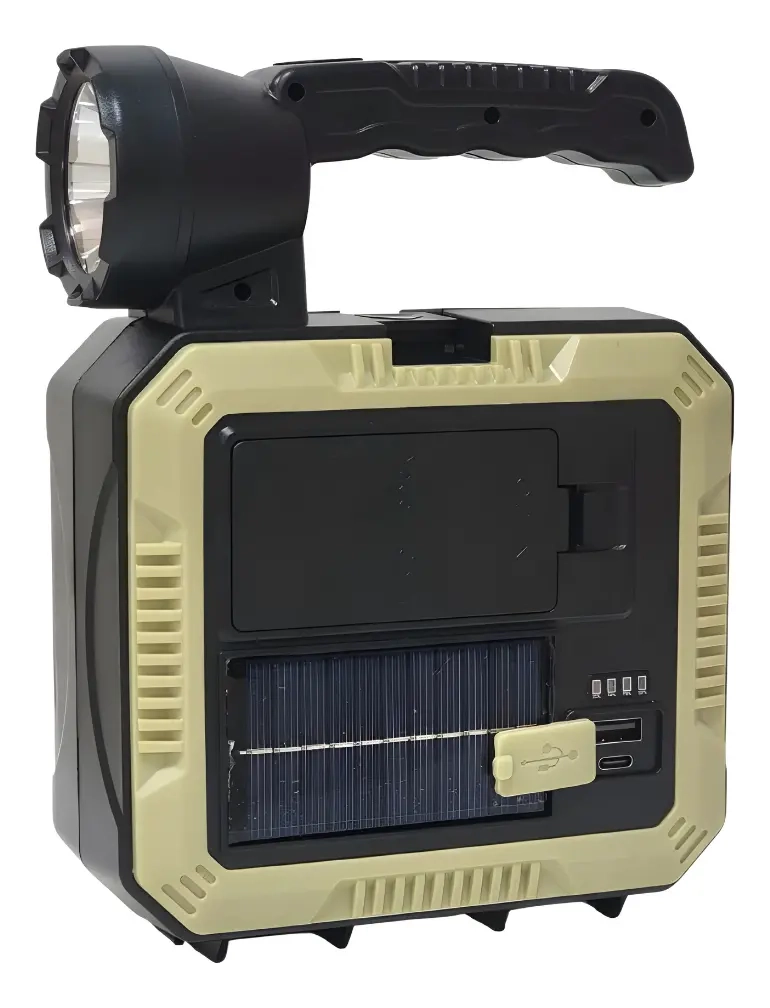 LINTERNA SOLAR USB PORTATIL + KIT DE HERRAMIENTAS+ POWERBANK - 2
