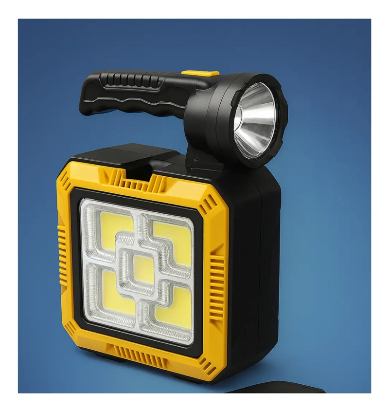 LINTERNA SOLAR USB PORTATIL + KIT DE HERRAMIENTAS+ POWERBANK - 3