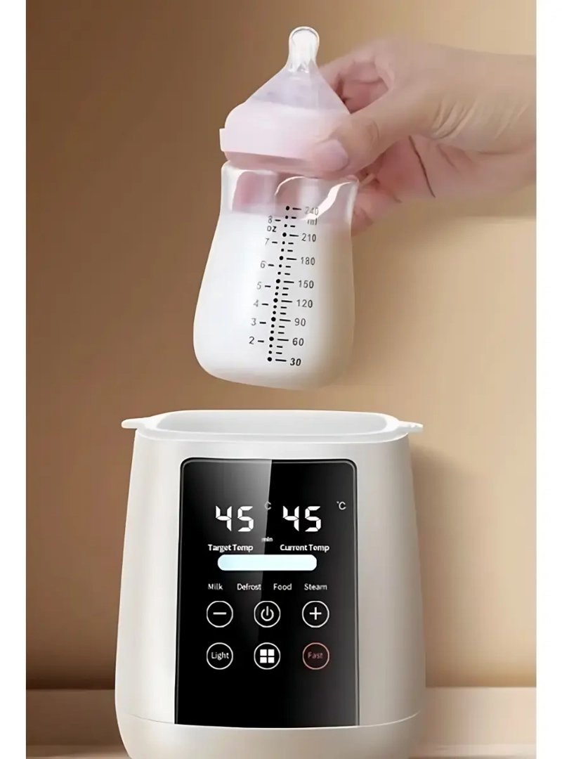 CALENTADOR ESTERILIZADOR MAMADERA PANTALLA LED - 4