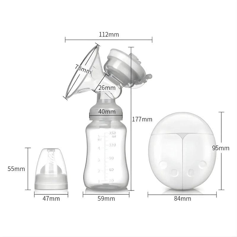 EXTRACTOR DE LECHE MATERNA ELE CTRICO AUTOMATICO DOS VASOS - 3
