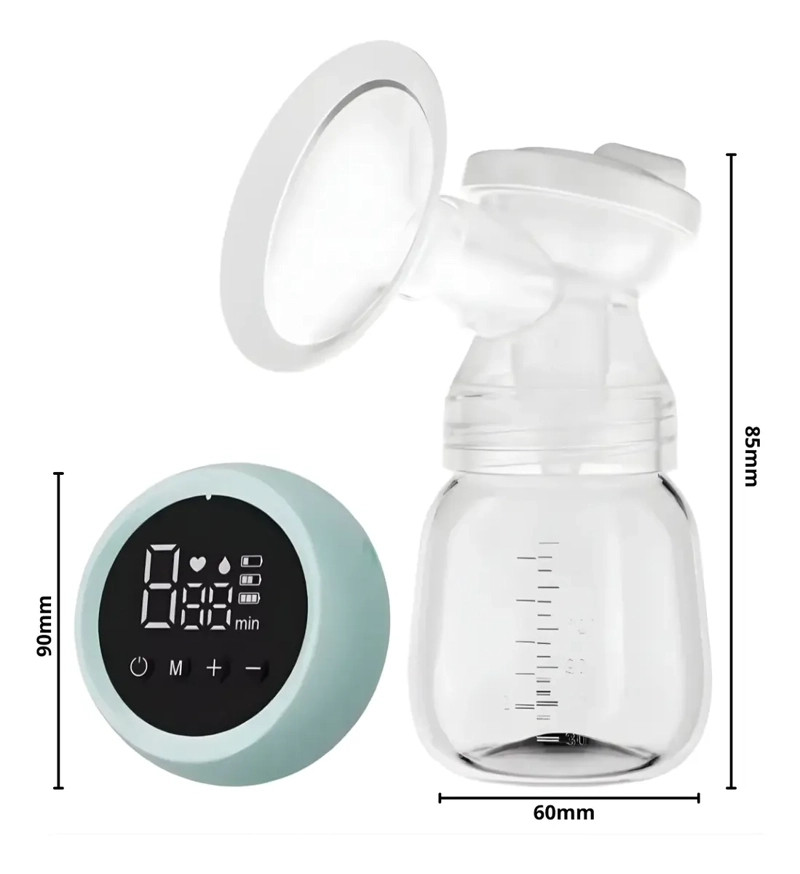 EXTRACTOR DE LECHE MATERNA ELE CTRICO DOS VASOS PANTALLA LED - 2
