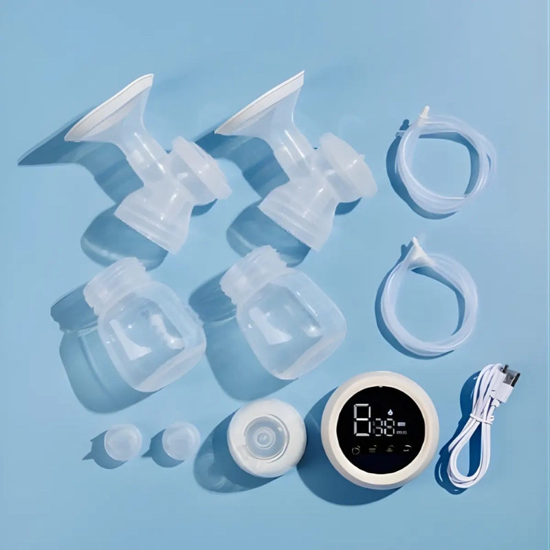 EXTRACTOR DE LECHE MATERNA ELE CTRICO DOS VASOS PANTALLA LED - 5
