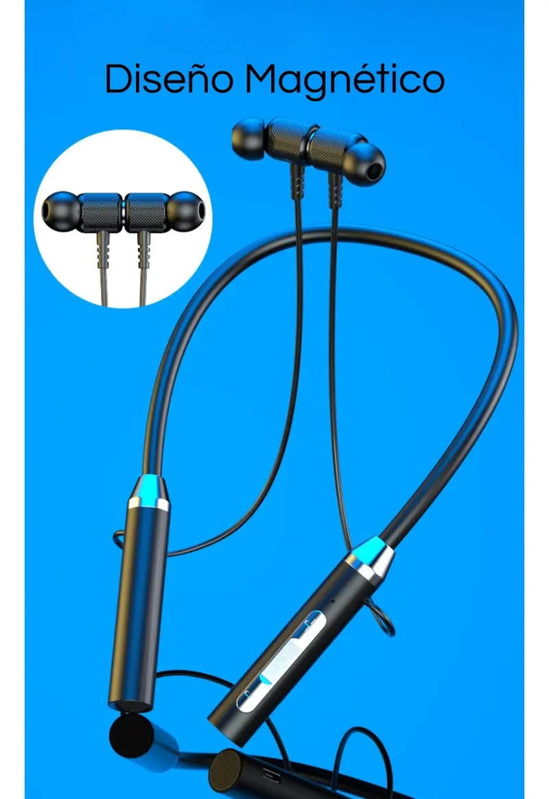 AUDIFONOS DEPORTIVOS ANTICAIDA BLUETOOTH INALAMBRICOS - 4