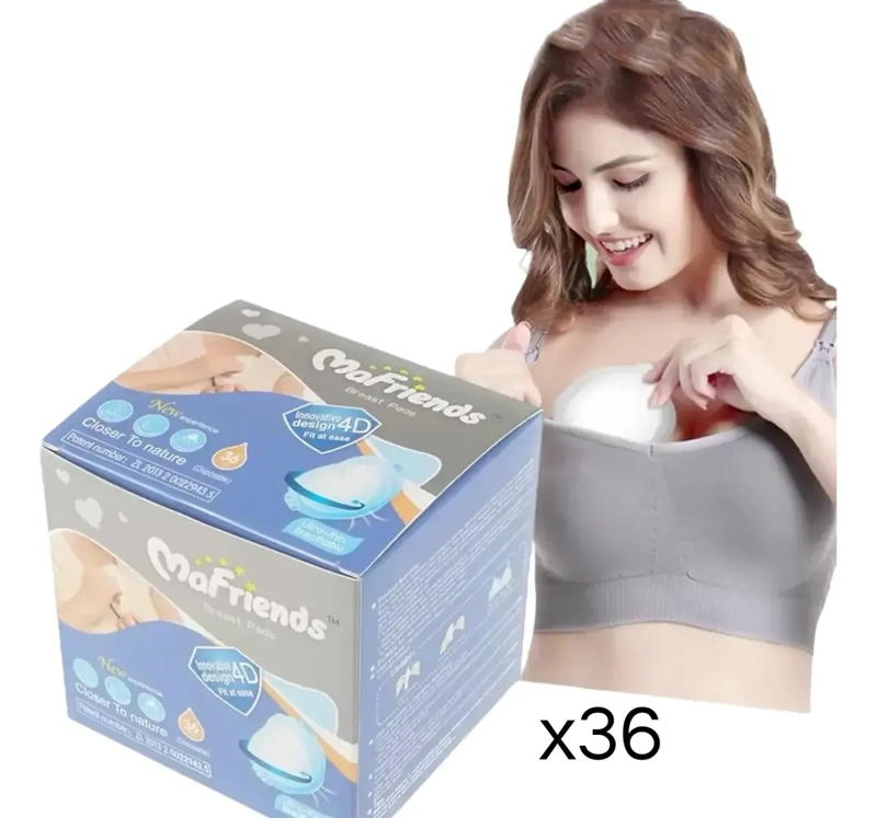 PACK 36 ALMOHADILLAS ULTRA ABSORBENTES LACTANCIA MATERNA - 7