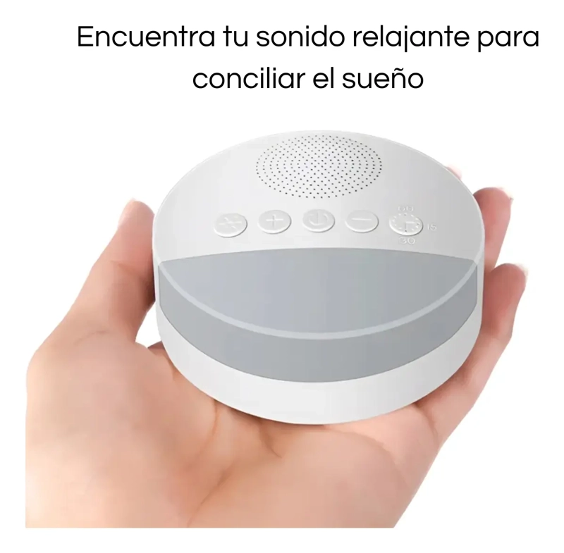 RUIDO BLANCO CALMANTE ANTIANSIEDAD BEBE  MASCOTA + LUZ CALIDA - 2