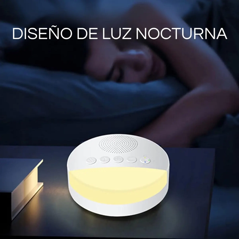 RUIDO BLANCO CALMANTE ANTIANSIEDAD BEBE  MASCOTA + LUZ CALIDA - 6