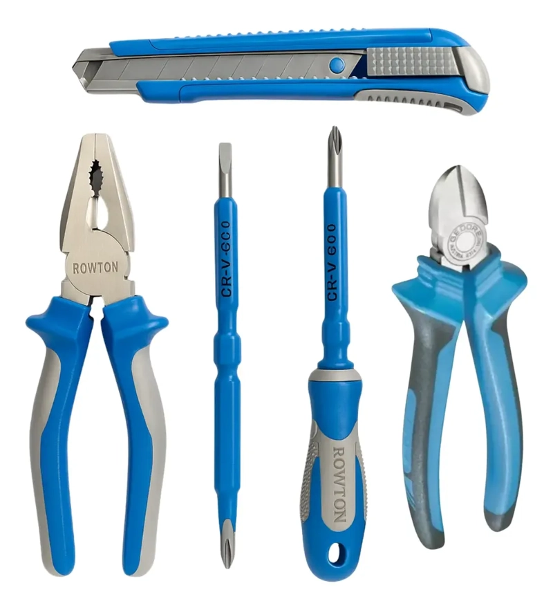 SET HERRAMIENTAS ALICATE UNIVERSAL DESTORNILLADOR CARTONERO - 3