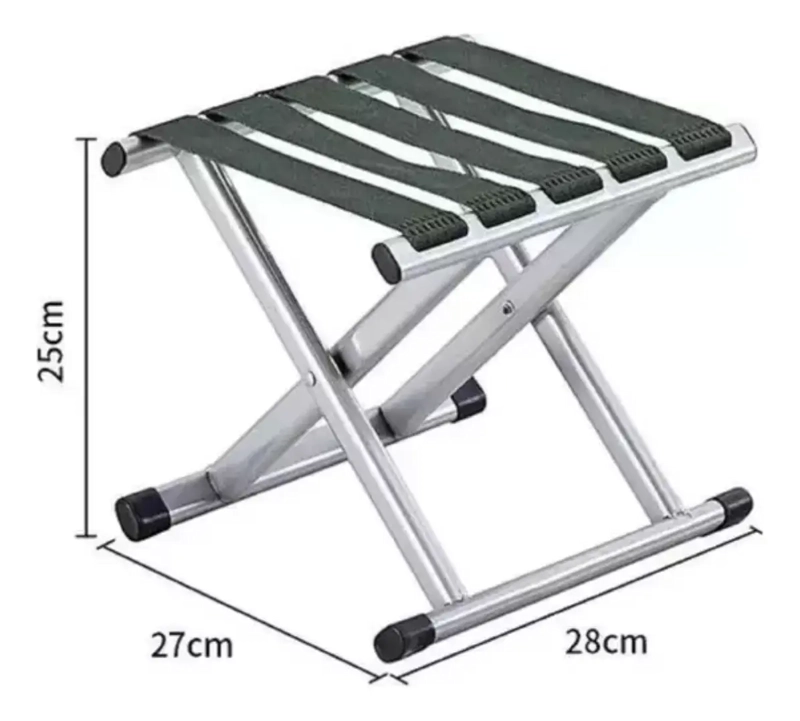 SILLA PISO PLEGABLE PORTATIL PARA CAMPING - 3