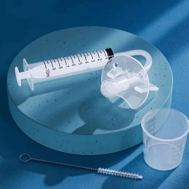 CHUPETE ALIMENTARIO BEBE  PARA MEDICINA LIQUIDOS MULTIFUNCION - 6