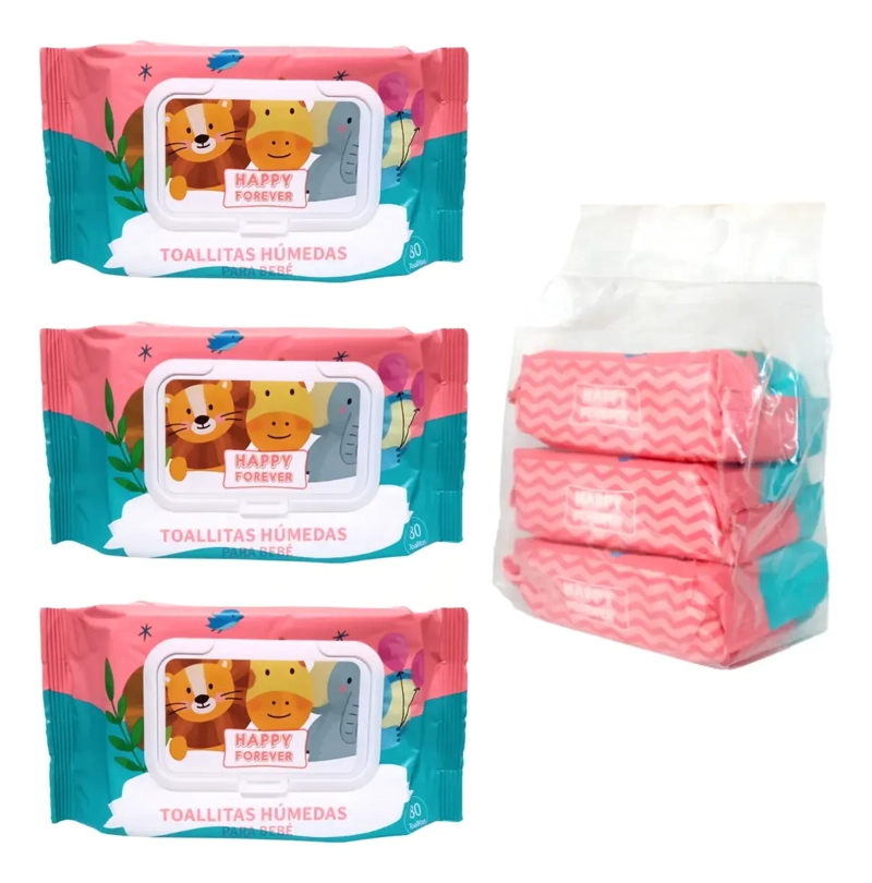 PACK 240 TOALLAS TOALLITAS HUMEDAS PARA BEBE  NIÑOS - 7