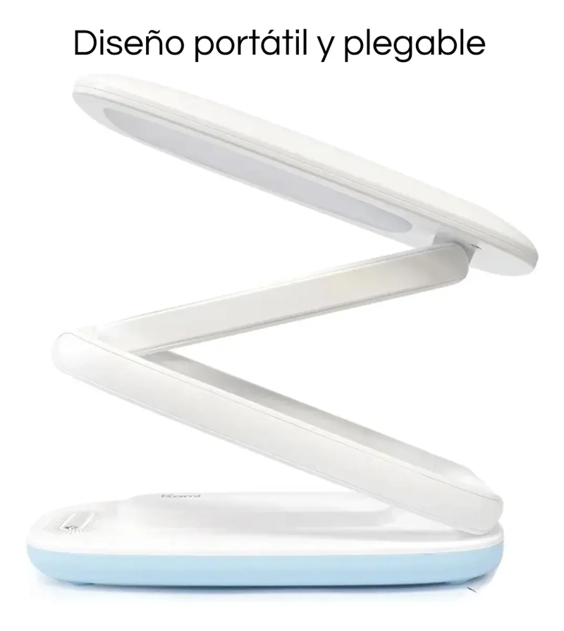 LAMPARA ESCRITORIO LECTURA PLEGABLE INALAMBRICA PORTATIL - 2