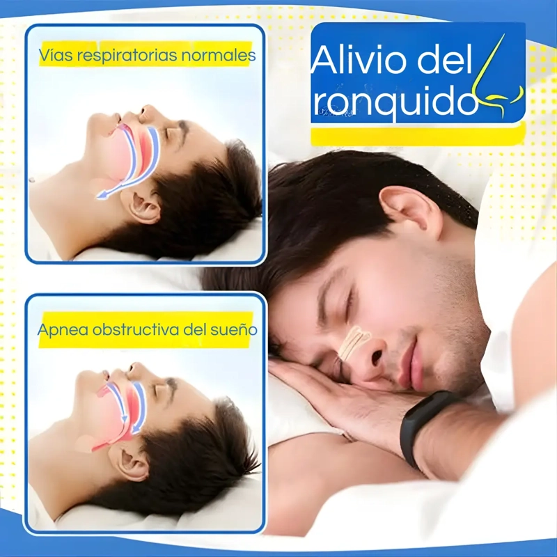 PACK 10 PARCHES TIRAS NASALES PARA RESPIRAR MEJOR - 6
