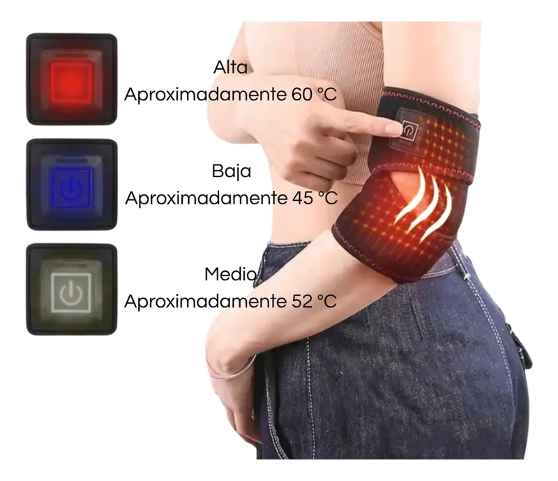 SOPORTE ALMOHADILLA PARA CODO TERAPIA DE CALOR - 2
