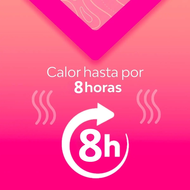 PACK 8 PARCHES TE RMICO CALOR MENSTRUAL CALMANTE - 5