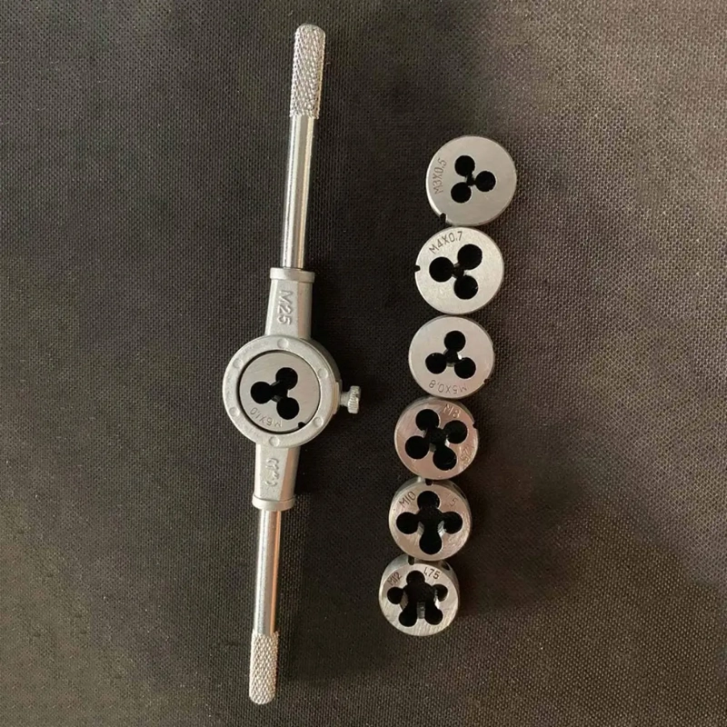 SET 8 PIEZAS DE TROQUELES PARA TORNILLOS Y VARILLAS - 7