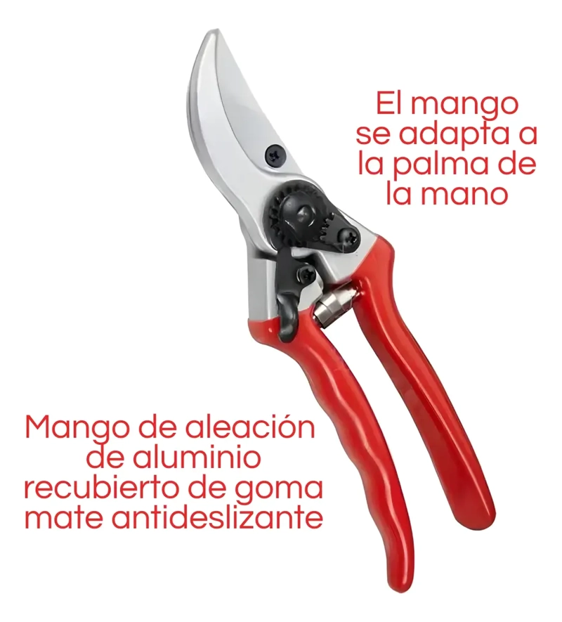 TIJERA PARA PODA DE PLANTAS Y ARBUSTOS MULTIUSO - 4