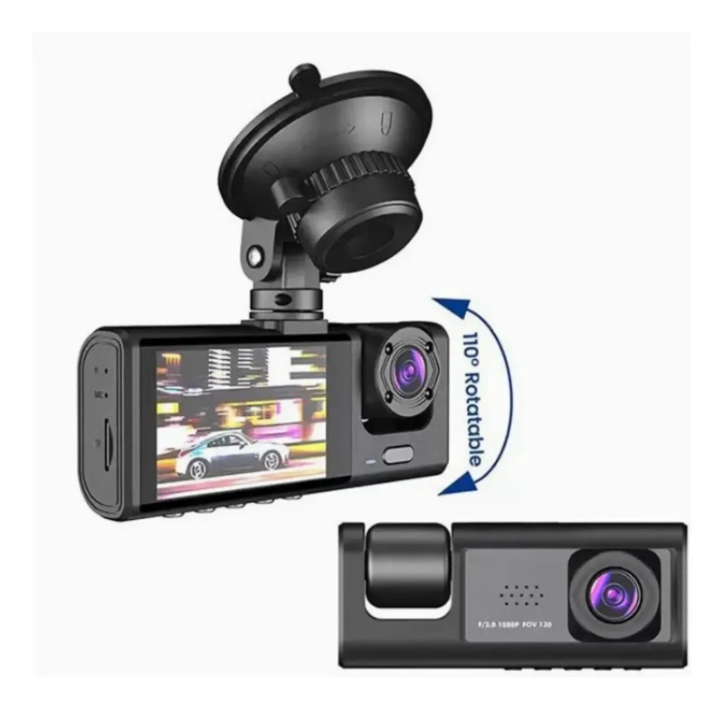 CAMARA PARA AUTO DUAL VISION FRONTAL HD 1080P - 5