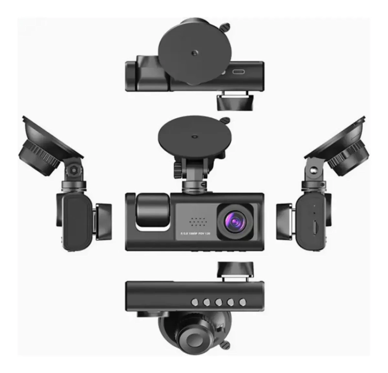 CAMARA PARA AUTO DUAL VISION FRONTAL HD 1080P - 8