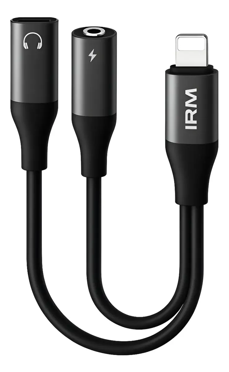 ADAPTADOR AUDIO COMPATIBLE LIGHTNING A AUX Y USB-C - 1