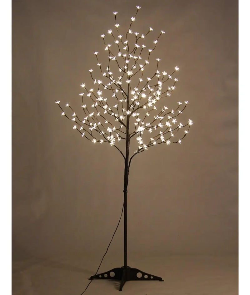 LAMPARA AMBIENTE DISEÑO ARBOL LUZ BLANCA CALIDA FRIA 150CM - 5
