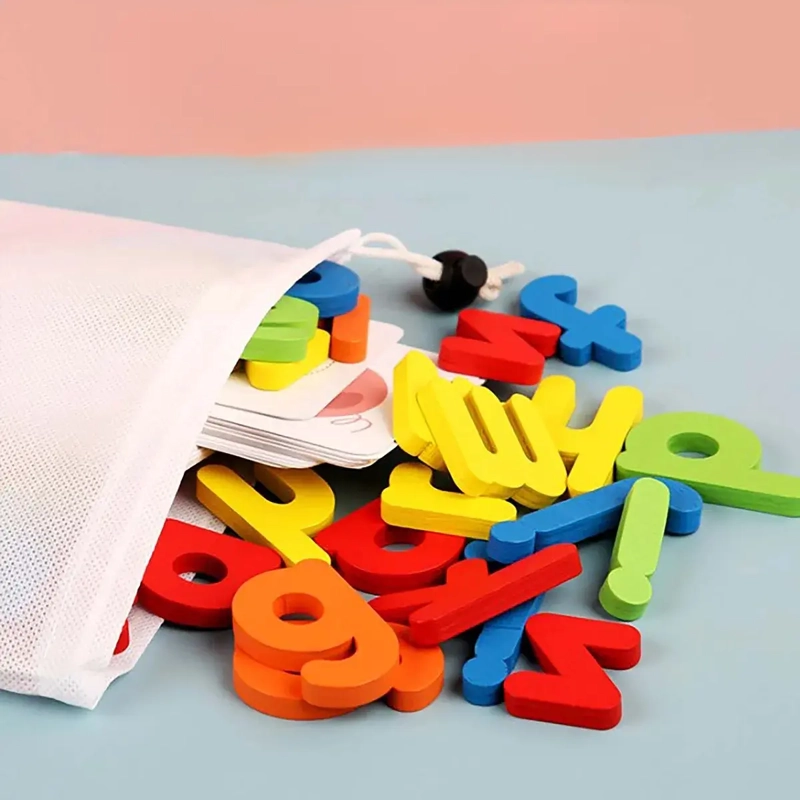 JUEGO DIDACTICO ROMPECABEZAS MADERA TARJETAS SENSORIAL BEBE - 3