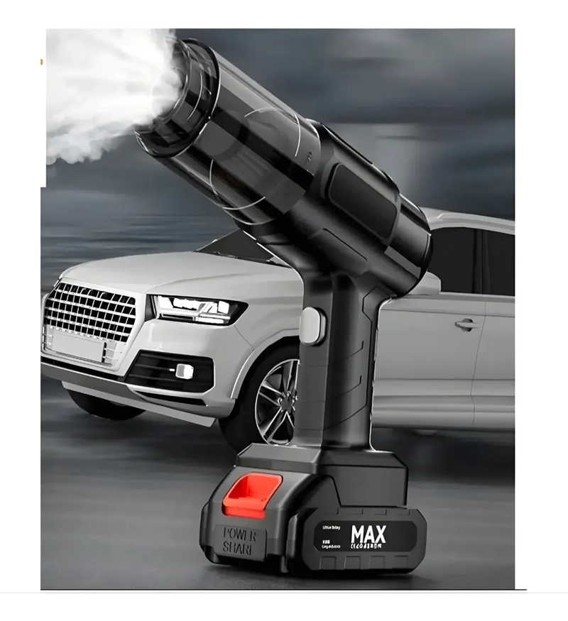 ASPIRADORA DE MANO INALAMBRICA RECARGABLE PARA HOGAR Y AUTO - 5