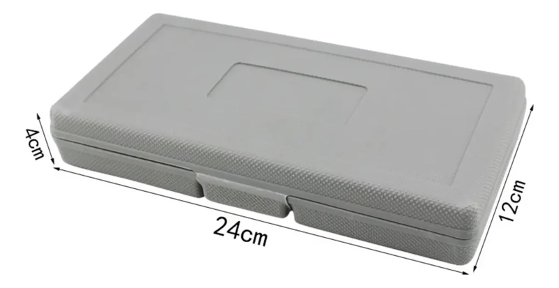 SET 40 PIEZAS HERRAMIENTAS LLAVE RACHET DADOS Y MEDIDOR - 4