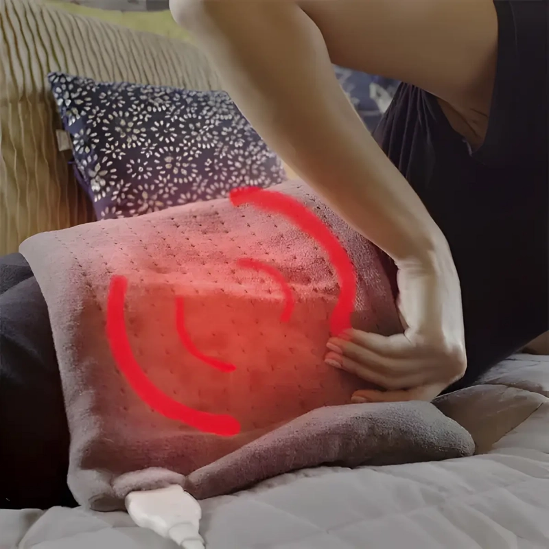 MASAJEADOR ESPALDA LUMBAR CON CALOR RELAJANTE - 2