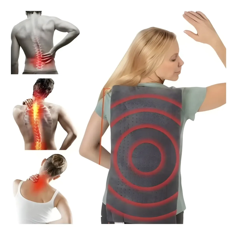 MASAJEADOR ESPALDA LUMBAR CON CALOR RELAJANTE - 3