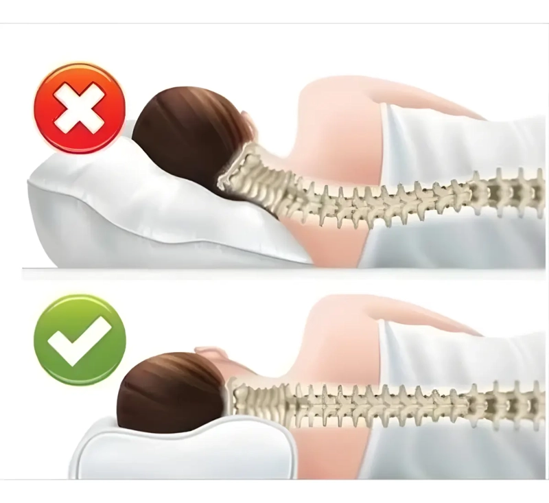 ALMOHADA VISCOELASTICA ORTOPE DICA CERVICAL CON MEMORIA - 6