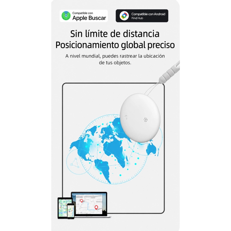 SMART TAG LOCALIZADOR GPS ANTIPE RDIDA PARA IPHONE ANDROID - 5