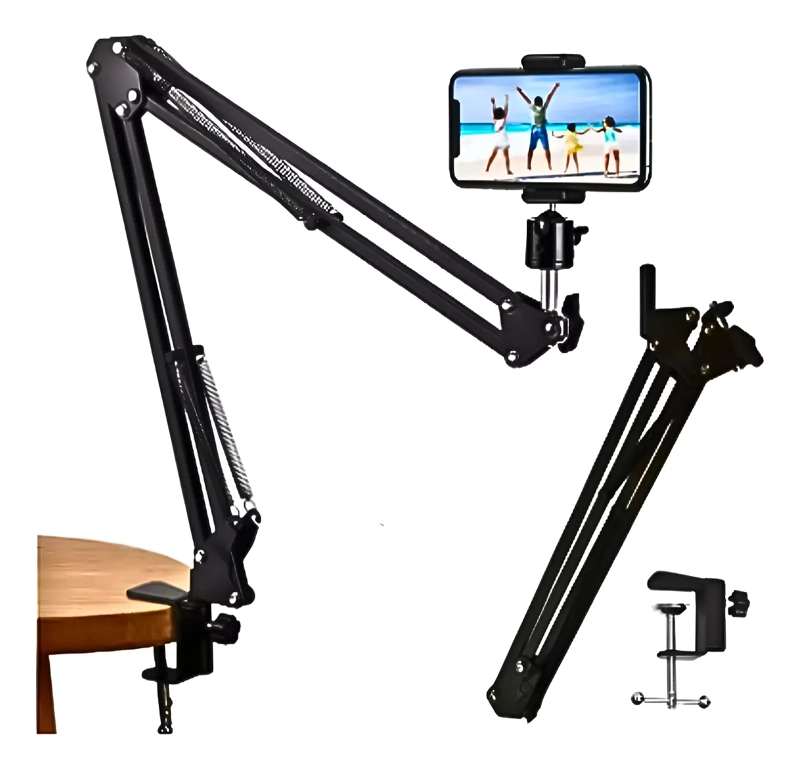GENÉRICO SOPORTE BRAZO AJUSTABLE PROFESIONAL GRABACION PARA CELULAR