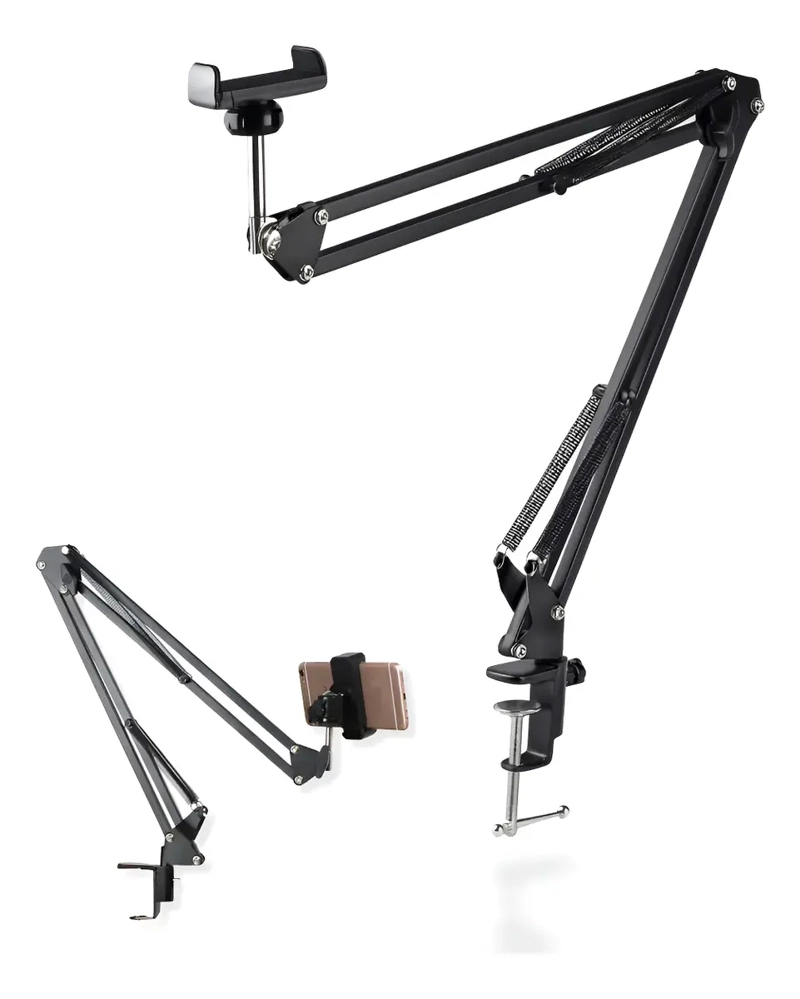SOPORTE BRAZO AJUSTABLE PROFESIONAL GRABACION PARA CELULAR - 5