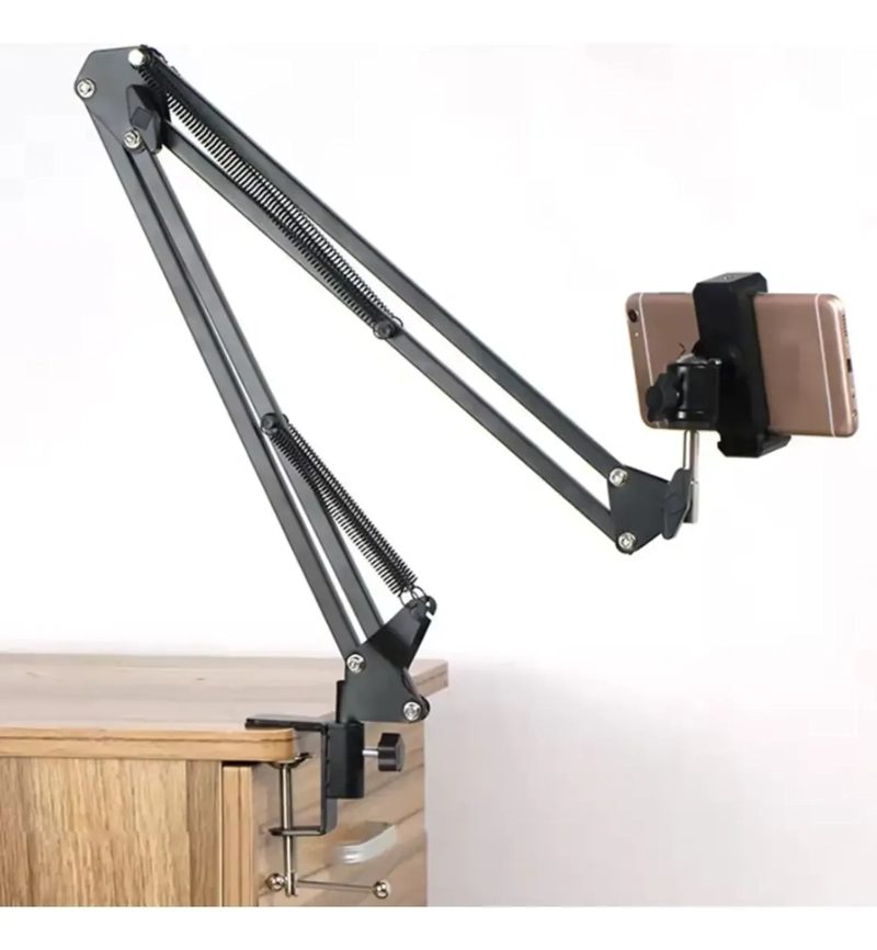 SOPORTE BRAZO AJUSTABLE PROFESIONAL GRABACION PARA CELULAR - 8