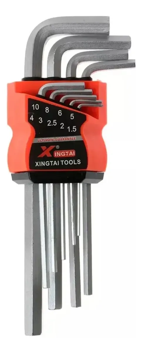 HERRAMIENTAS JUEGO 9 LLAVES TORX TIPOL T10 A T50 PROFESIONAL - 1