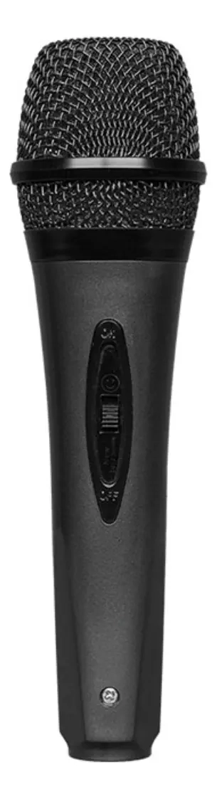 MICROFONO KARAOKE PROFESIONAL CABLE CONEXION AUXILIAR AUDIO - 3