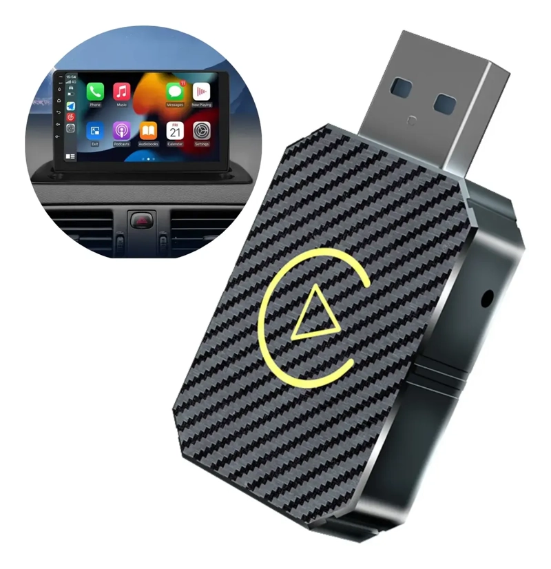 ADAPTADOR CARPLAY ANDROID AUTO INALAMBRICO UNIVERSAL - 1