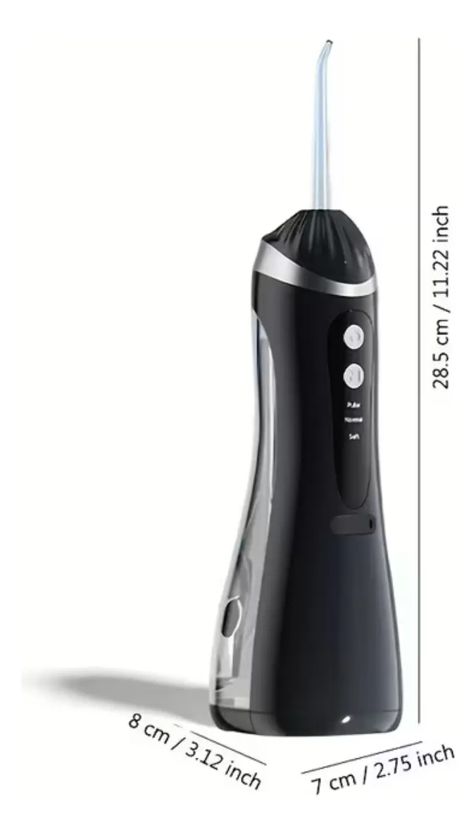 IRRIGADOR BUCAL ORAL PORTATIL RECARGABLE USB 200ML - 4