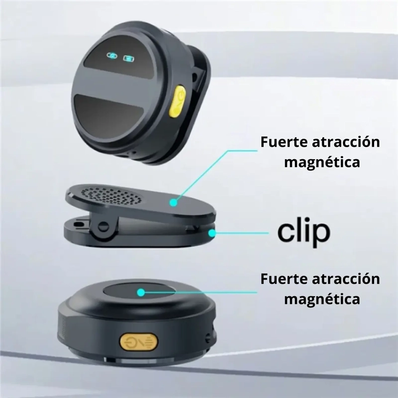 PACK 2 MICROFONOS INALAMBRICOS CELULAR IPHONE ANDROID USB-C - 2