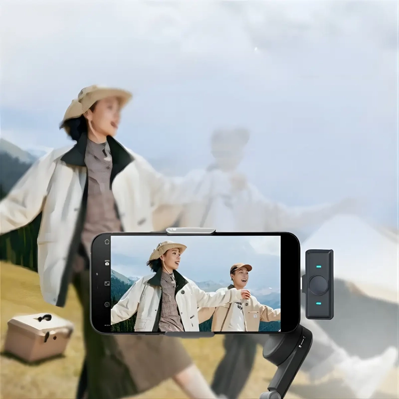 PACK 2 MICROFONOS INALAMBRICOS CELULAR IPHONE ANDROID USB-C - 7