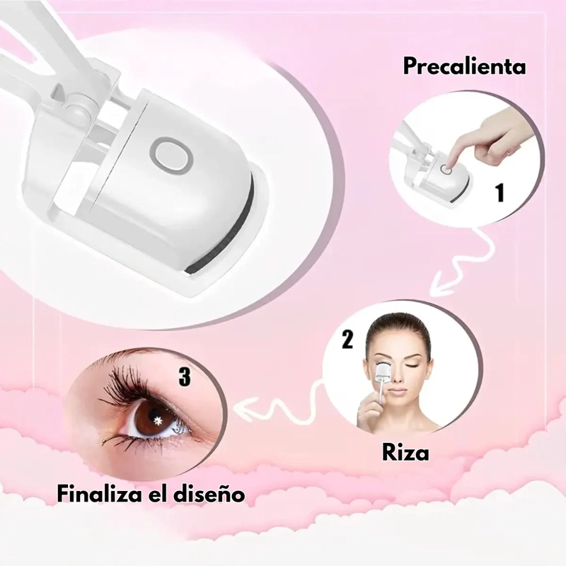 ENCRESPADOR RIZADOR DE PESTAÑAS ELE CTRICO RECARGABLE - 2
