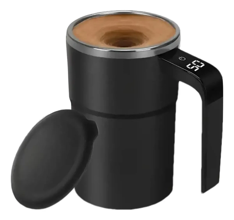 TAZA VASO MEZCLADOR INALAMBRICO RECARGABLE PANTALLA LED - 1