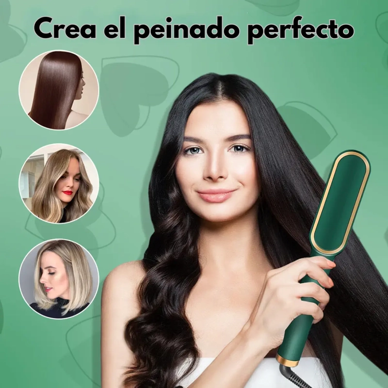CEPILLO ELE CTRICO PARA PELO CABELLO ALISADOR ANTI-FRIZZ - 5