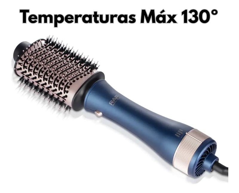 CEPILLO SECADOR 3 EN 1 ALIZADOR RIZADOR VOLUMINIZADOR 1200W - 2