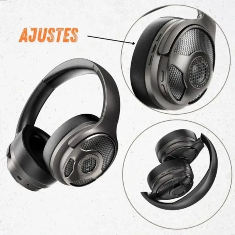 AUDIFONOS HEADPHONES INALAMBRICOS BLUETOOTH ALTAVOZ 2 EN 1 - 2