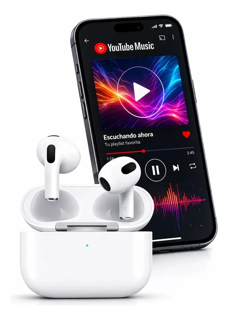 AUDIFONOS INALAMBRICOS VIDVIE BT8001 SEMI IN EAR CON BLUETOOTH Y MICROFONO - 1